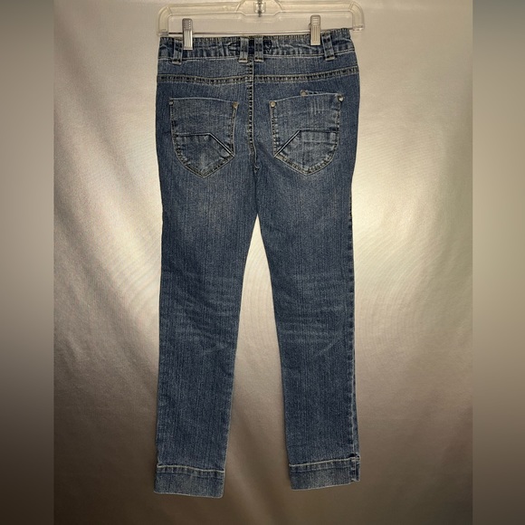 Freestyle Revolution Girls Denim Jeans Size 10 - Picture 2 of 5